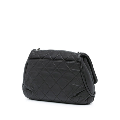 Chanel Quilted Calfskin Curvy Flap