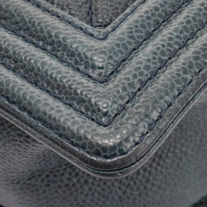 Chanel Quilted Caviar Large Boy Bag