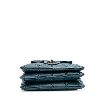 Chanel Quilted Lambskin Accordion Flap