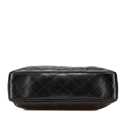 Chanel Quilted Lambskin CC Charm Tote