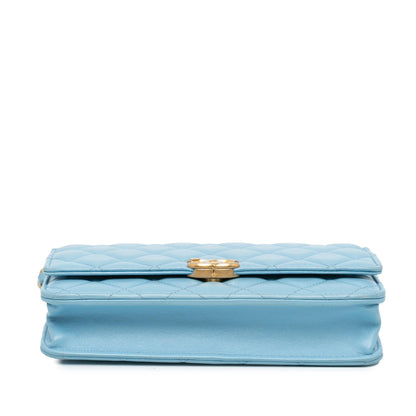 Chanel Quilted Lambskin Candy Chain Wallet on Chain