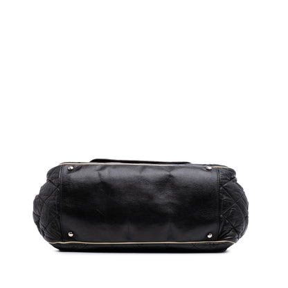 Chanel Quilted Lambskin East West Accordion Flap