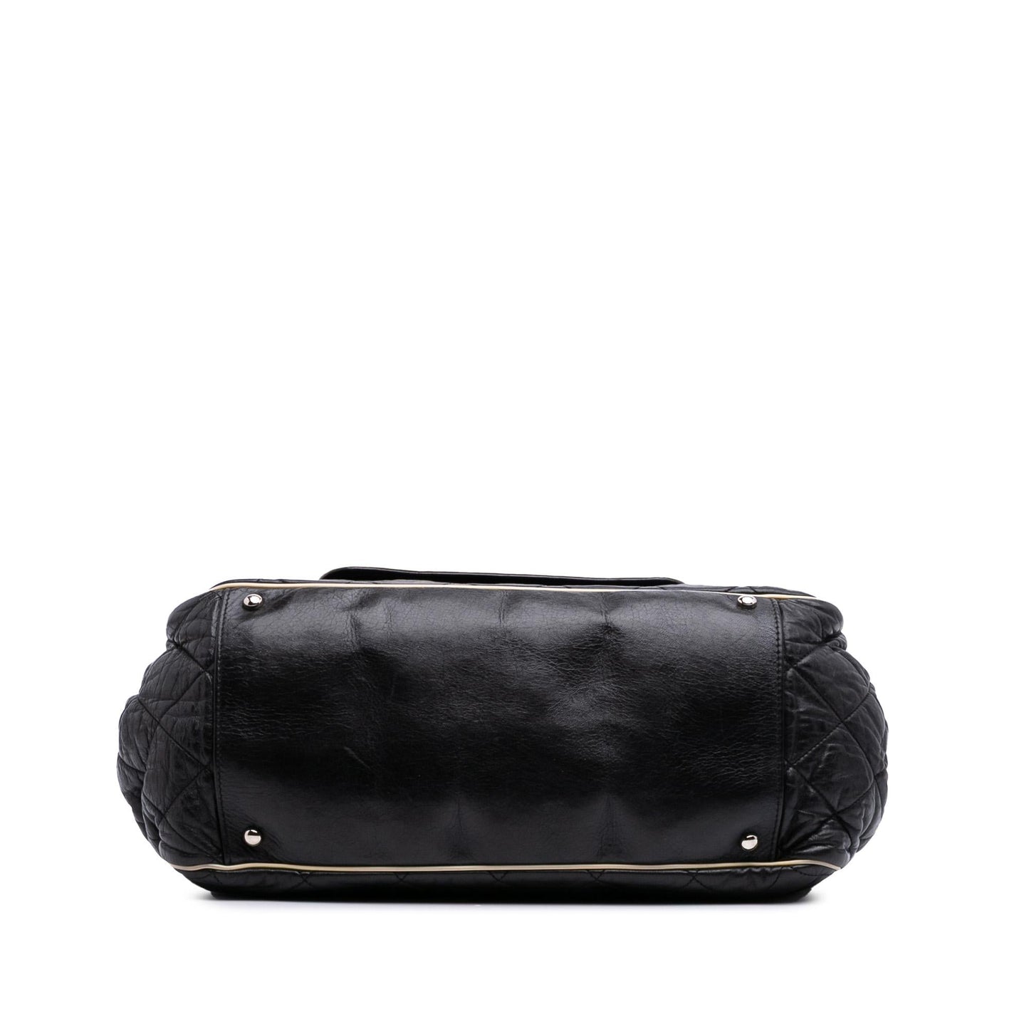 Chanel Quilted Lambskin East West Accordion Flap