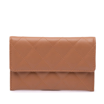 Chanel Quilted Lambskin Flap Card Holder