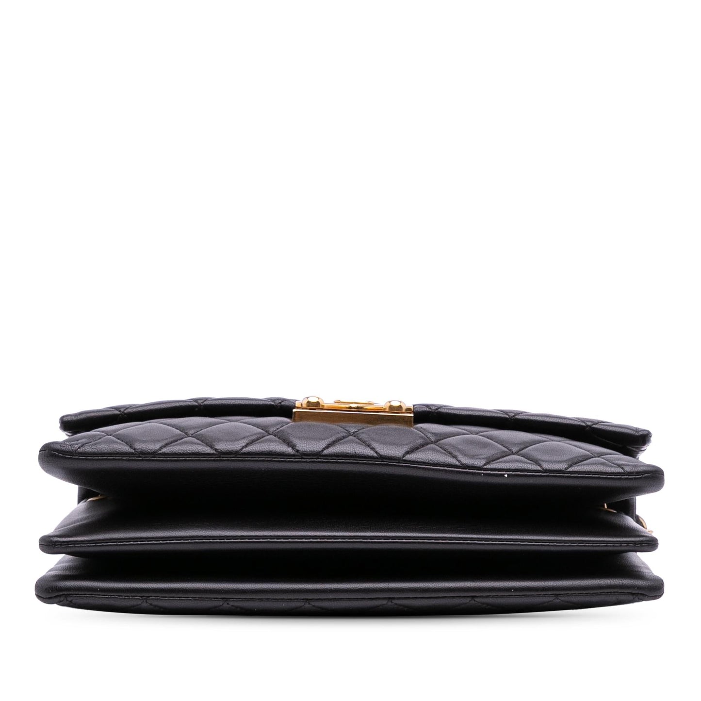 Chanel Quilted Lambskin Pagoda Accordion Flap