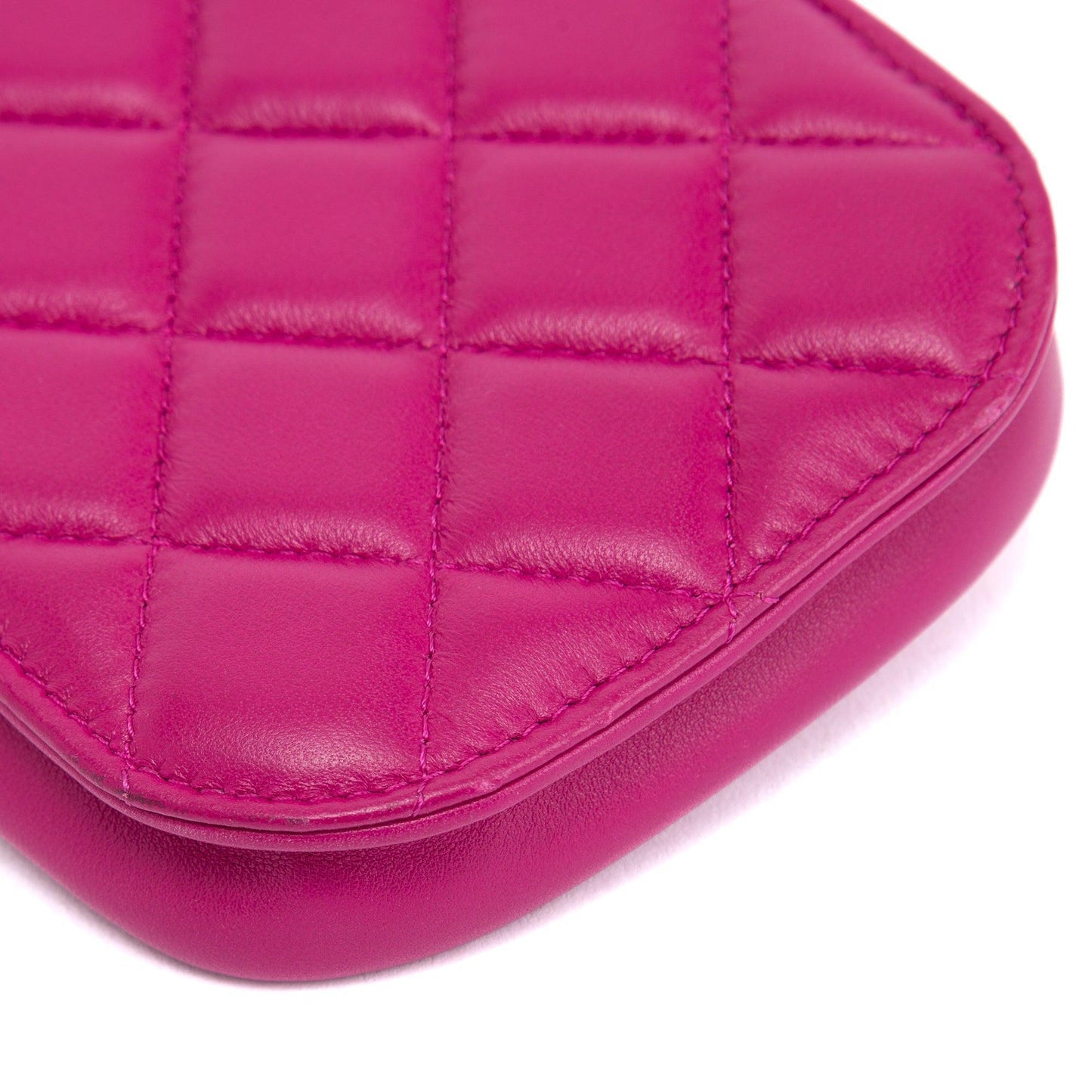 Chanel Quilted Lambskin Phone Chain Waist Bag