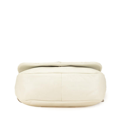 Chanel Quilted Lambskin Pillow Soft Enamel CC Flap