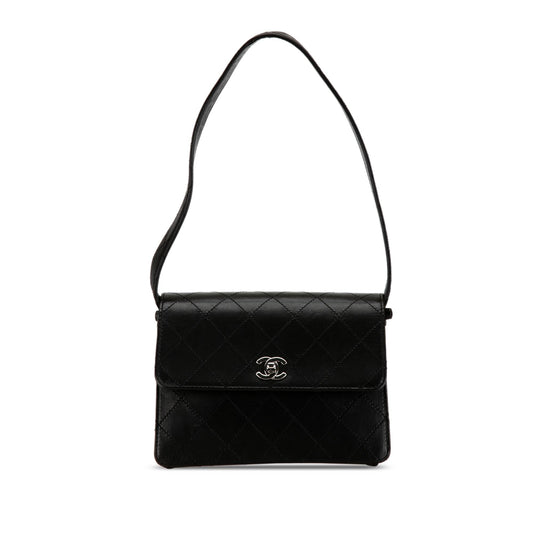 Chanel Quilted Lambskin Straight Flap (SHG-OyBrk5)