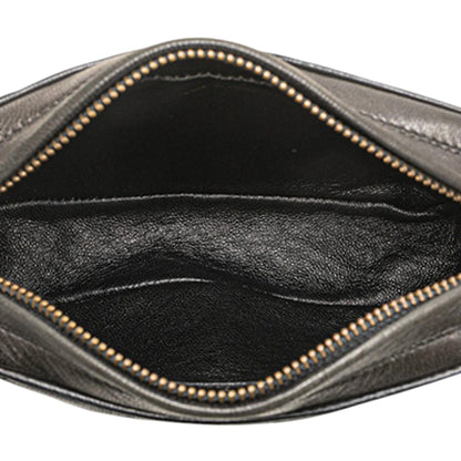 Chanel Quilted Lambskin Tassel Pouch