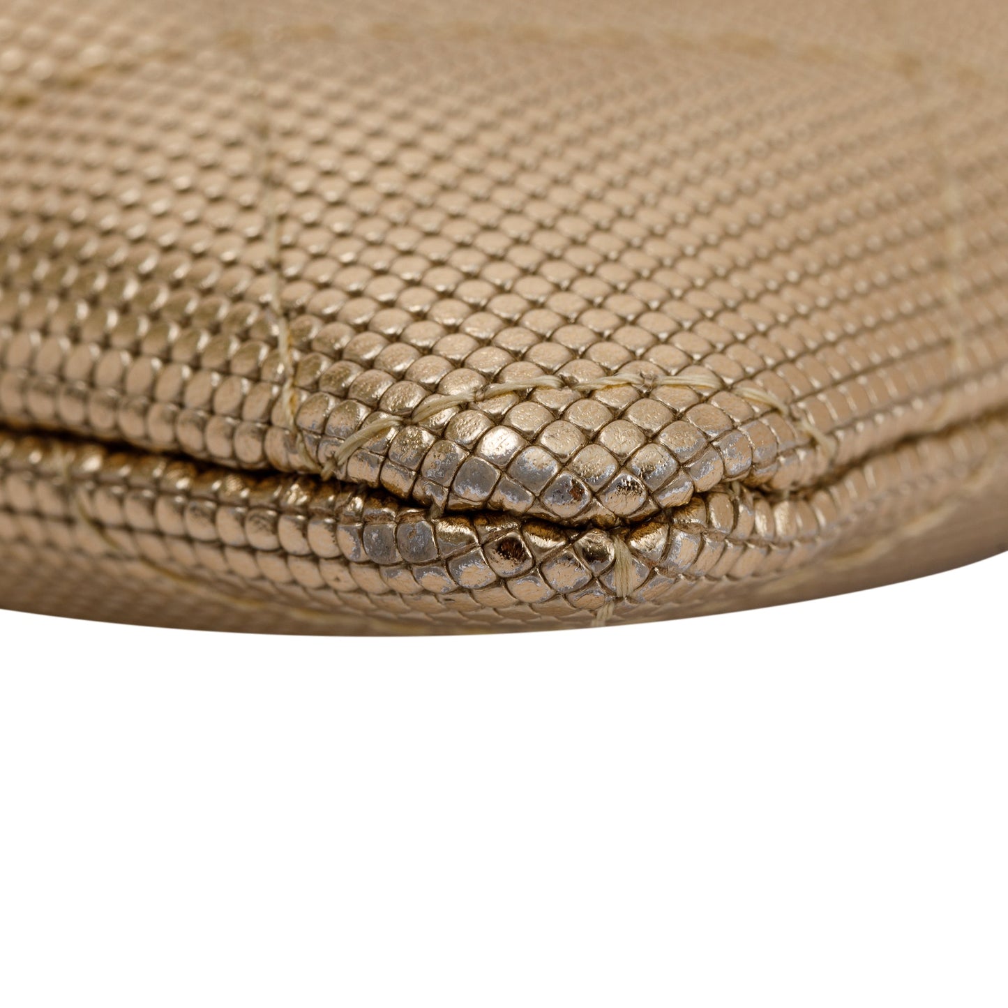 Chanel Quilted Metallic Beauty CC Clutch