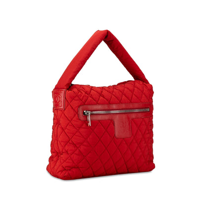 Chanel Quilted Nylon Coco Cocoon Hobo (SHG-nkGhWx)