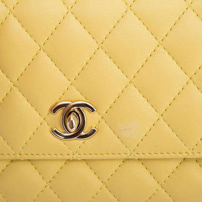 Chanel Quilted Side Packs Crossbody Bag