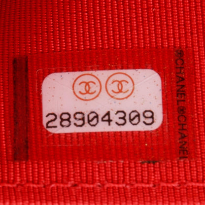 Chanel Red Caviar Classic Wallet on Chain