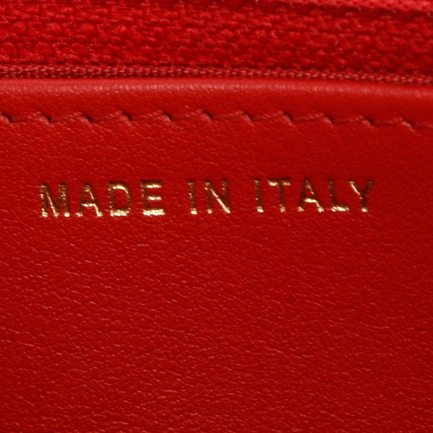 Chanel Red Caviar Leather Boy Wallet on Chain