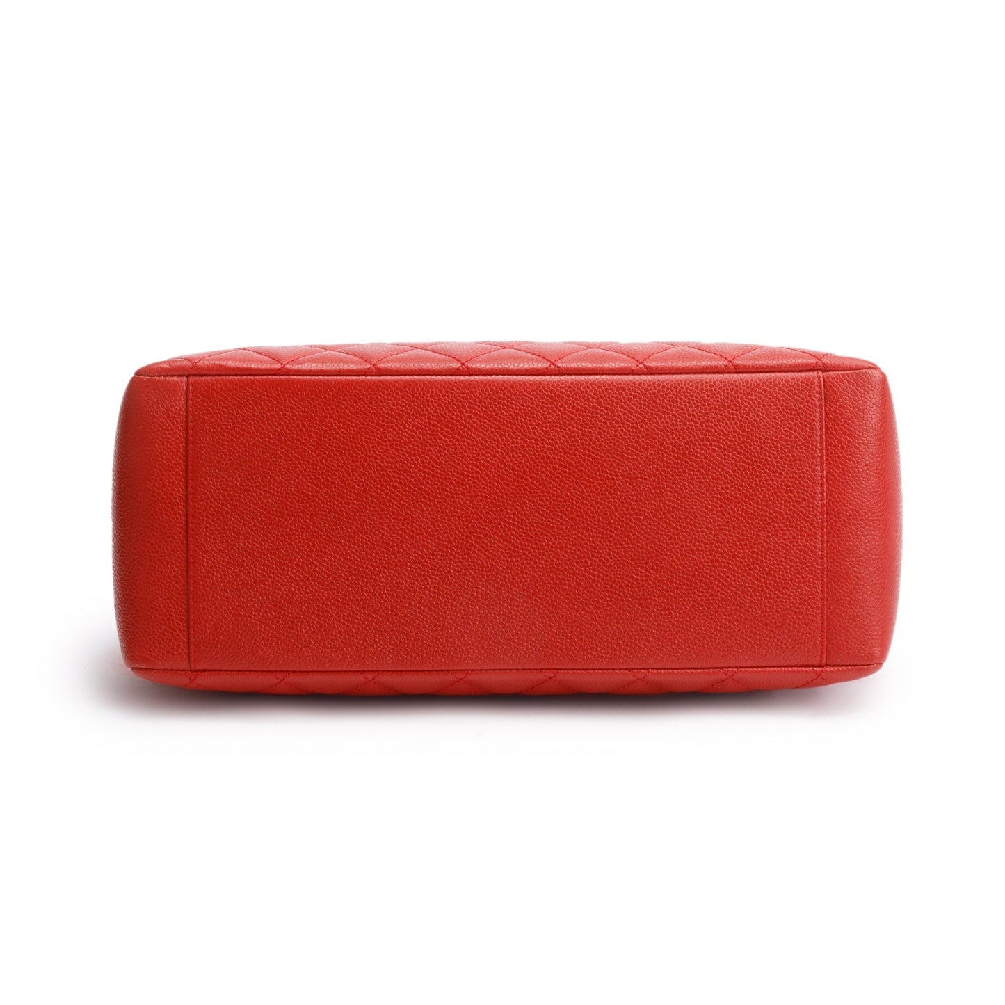 Chanel Red Caviar Leather Grand Shopping Tote (GST)