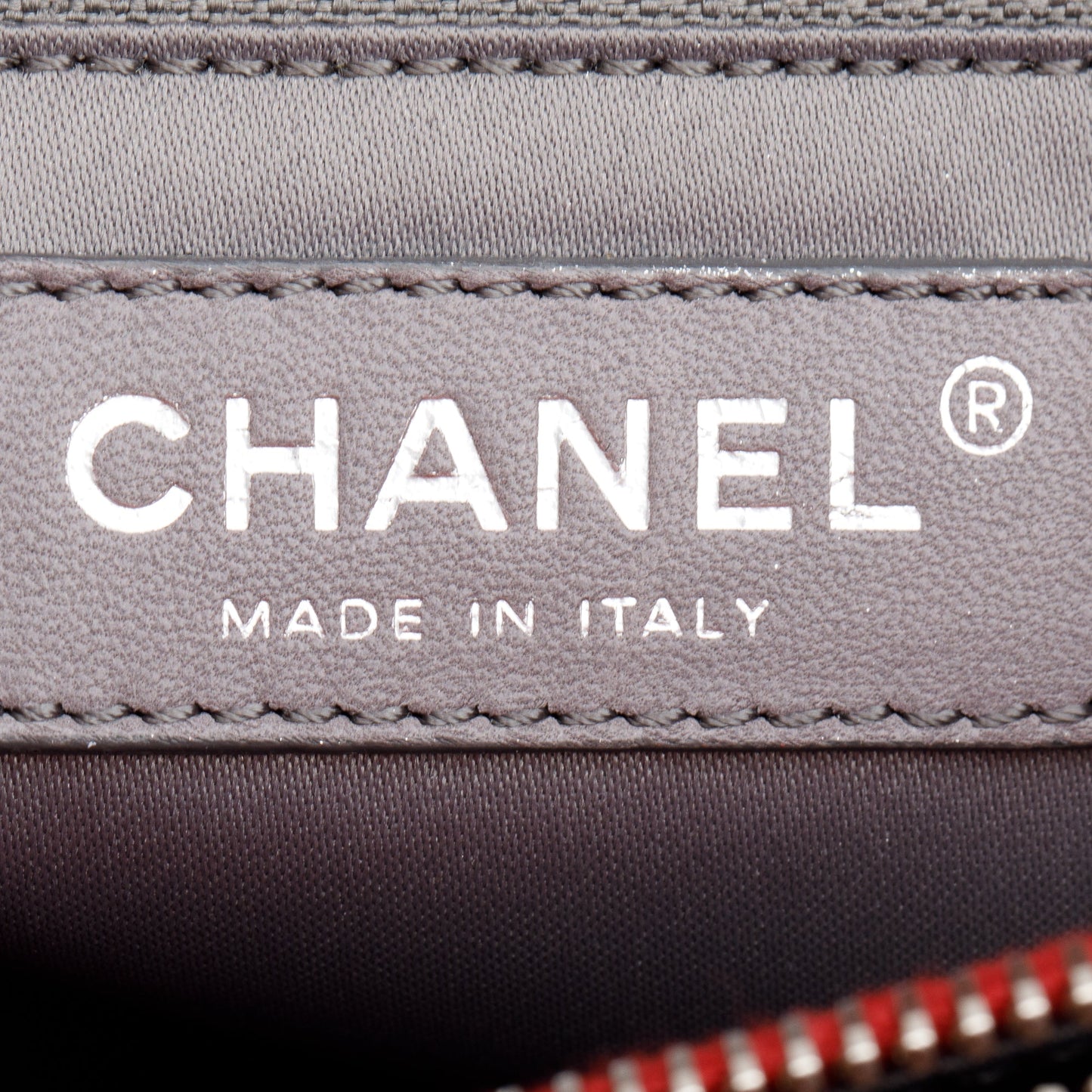 Chanel Red Caviar Leather Grand Shopping Tote (GST)