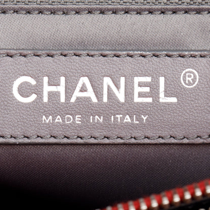 Chanel Red Caviar Leather Grand Shopping Tote (GST)