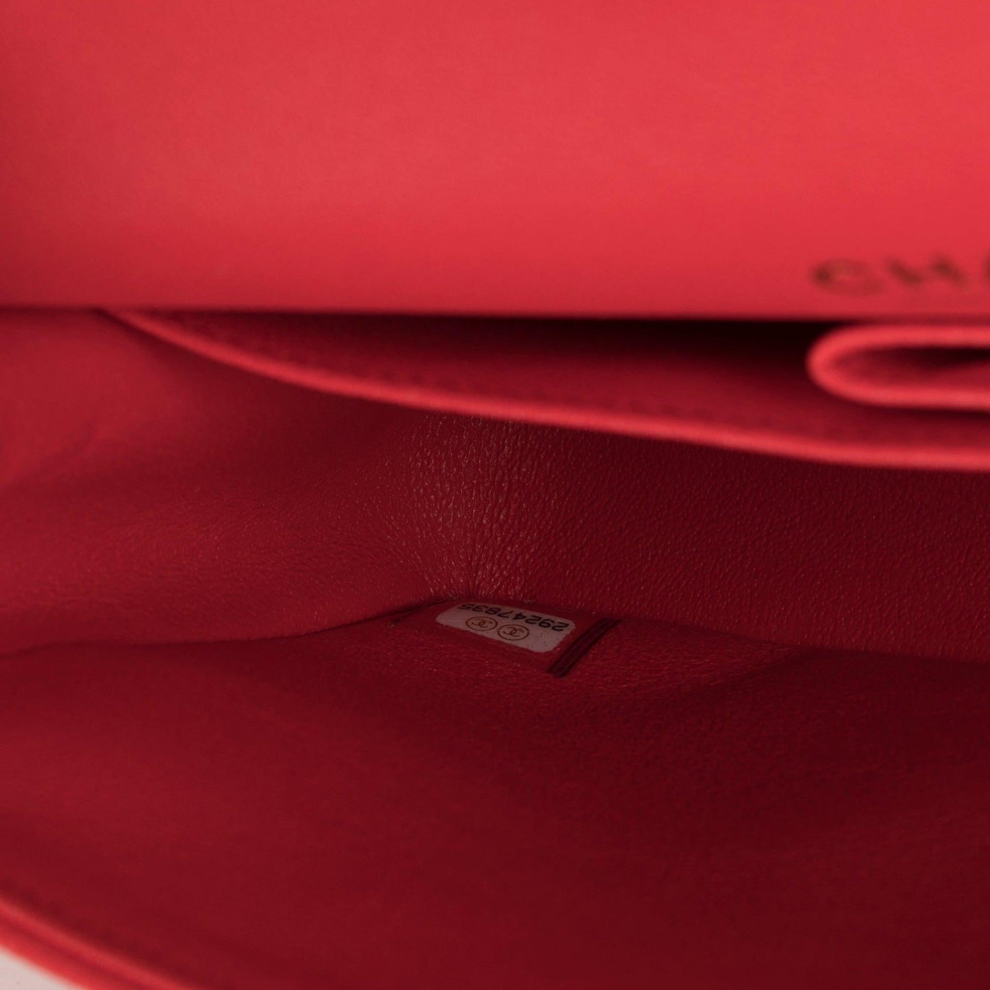 Chanel Red Caviar Small Classic Double Flap Bag