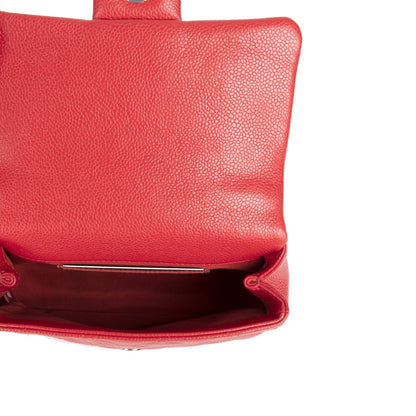 Chanel Red Incognito Square Mini Flap Bag