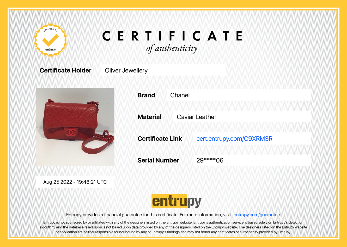 Chanel Red Incognito Square Mini Flap Bag