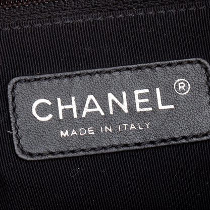 Chanel Red Patent Leather Woven Stitch CC Mini Full Flap Bag