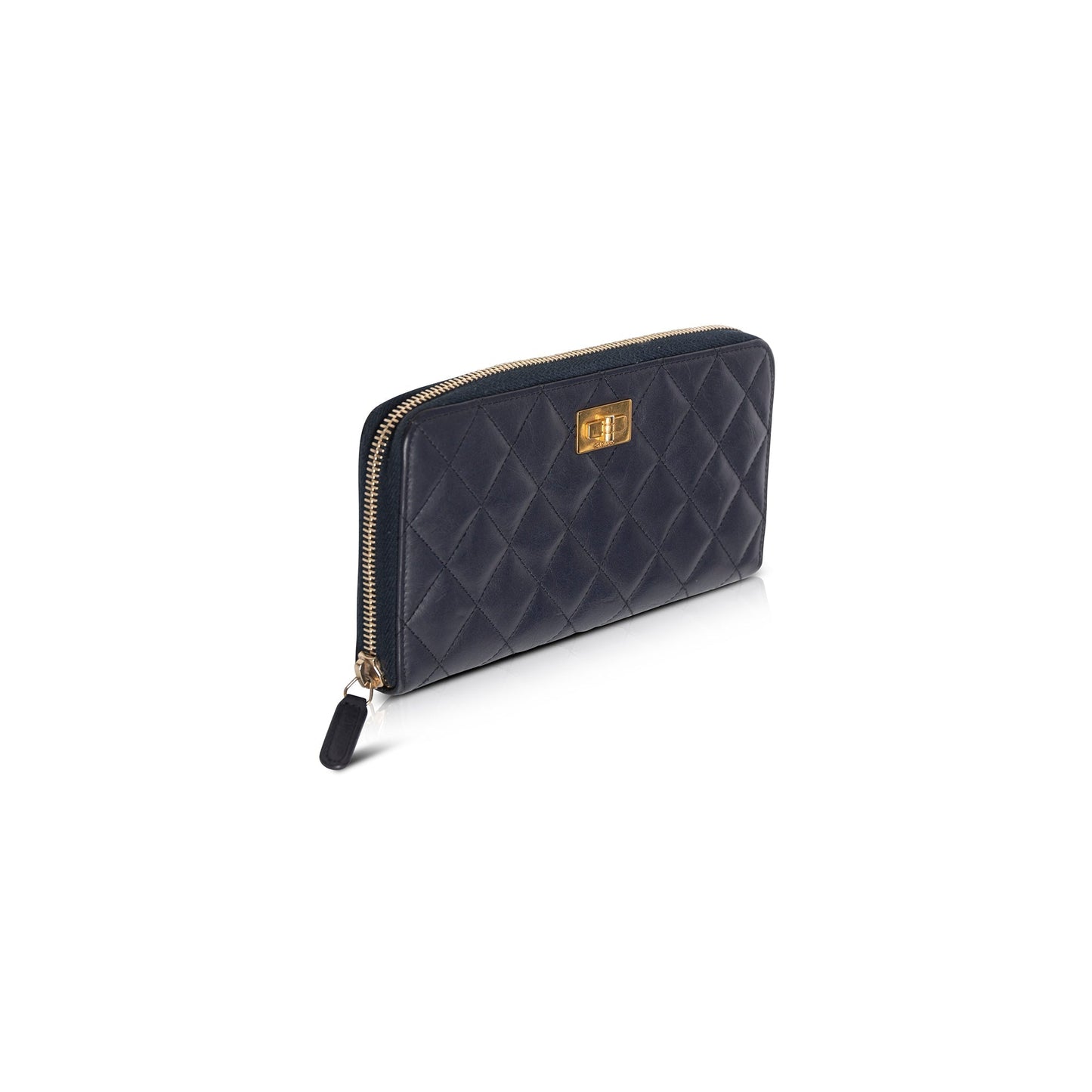 Chanel Reissue Leather Zip Wallet