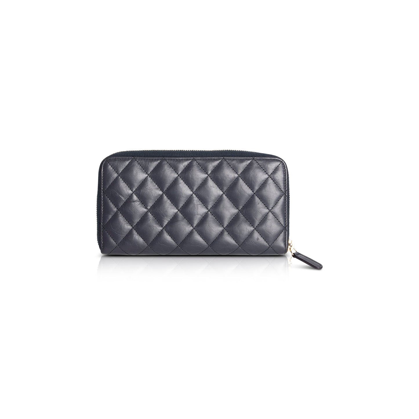 Chanel Reissue Leather Zip Wallet