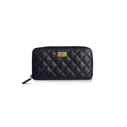 Chanel Reissue Leather Zip Wallet