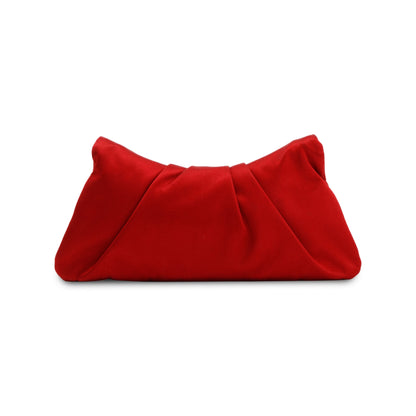 Chanel Satin Half Moon Clutch