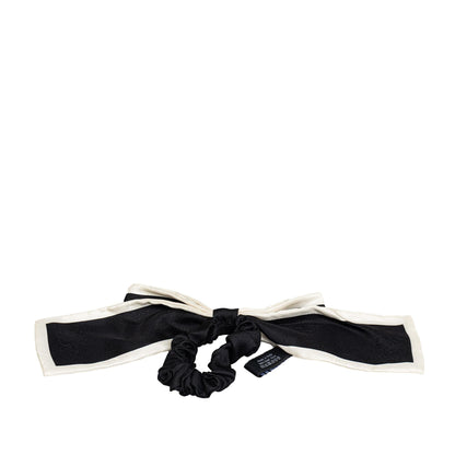Chanel Silk CC Bow Scrunchie (SHG-GXTRwZ)