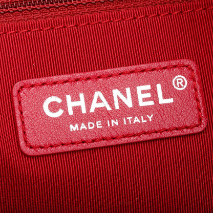 Chanel Silver Metallic Aged Calfskin Leather Large Gabrielle Hobo