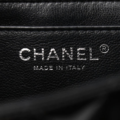Chanel Single Flap Quilted Patent Leather Bag