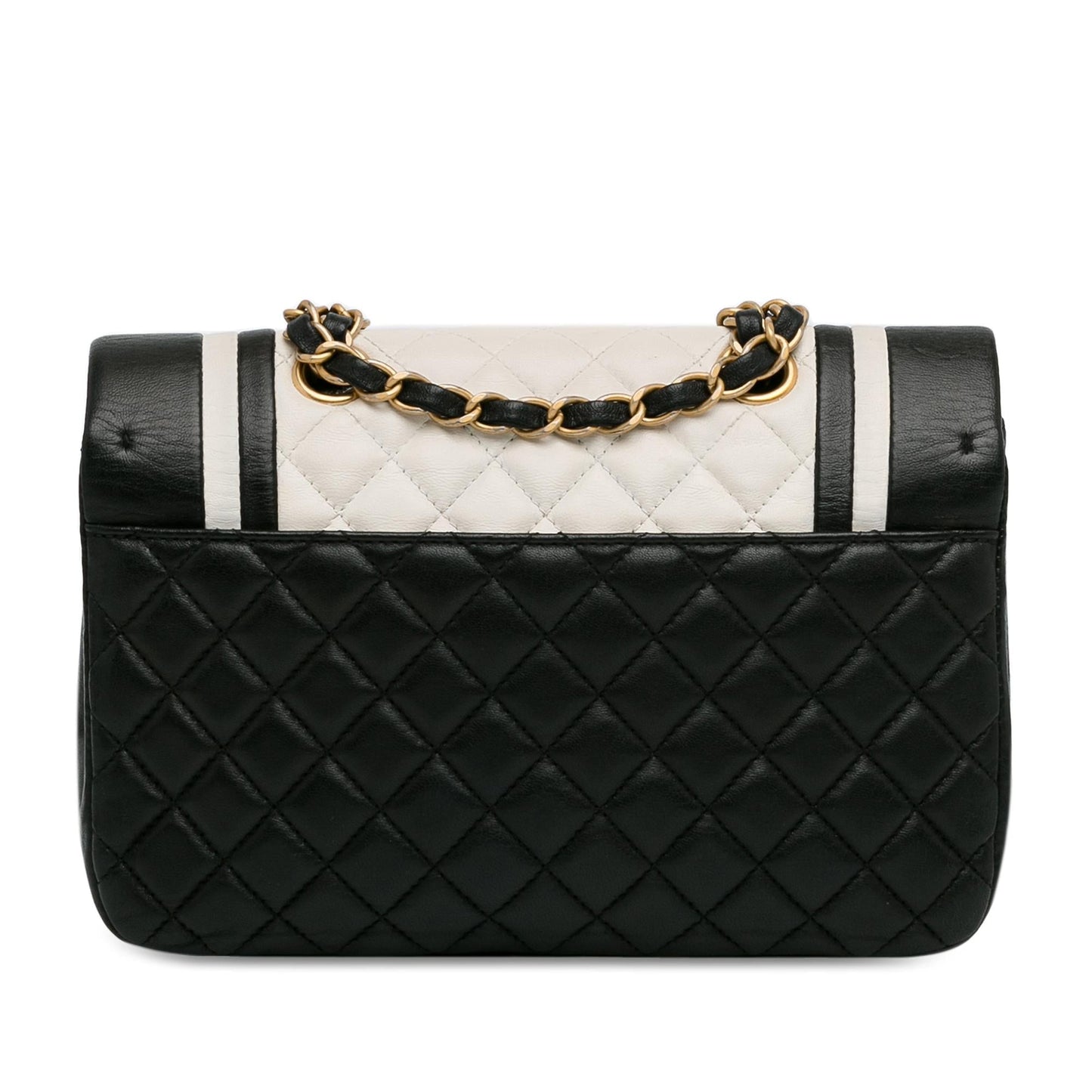 Chanel Small Bicolor Lambskin Paris Cosmopolite Flap (SHG-yTuQ45)