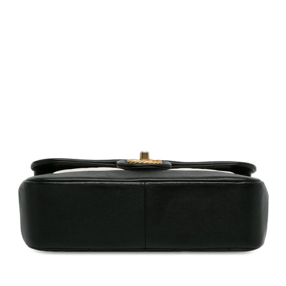 Chanel Small Bicolor Lambskin Paris Cosmopolite Flap (SHG-yTuQ45)