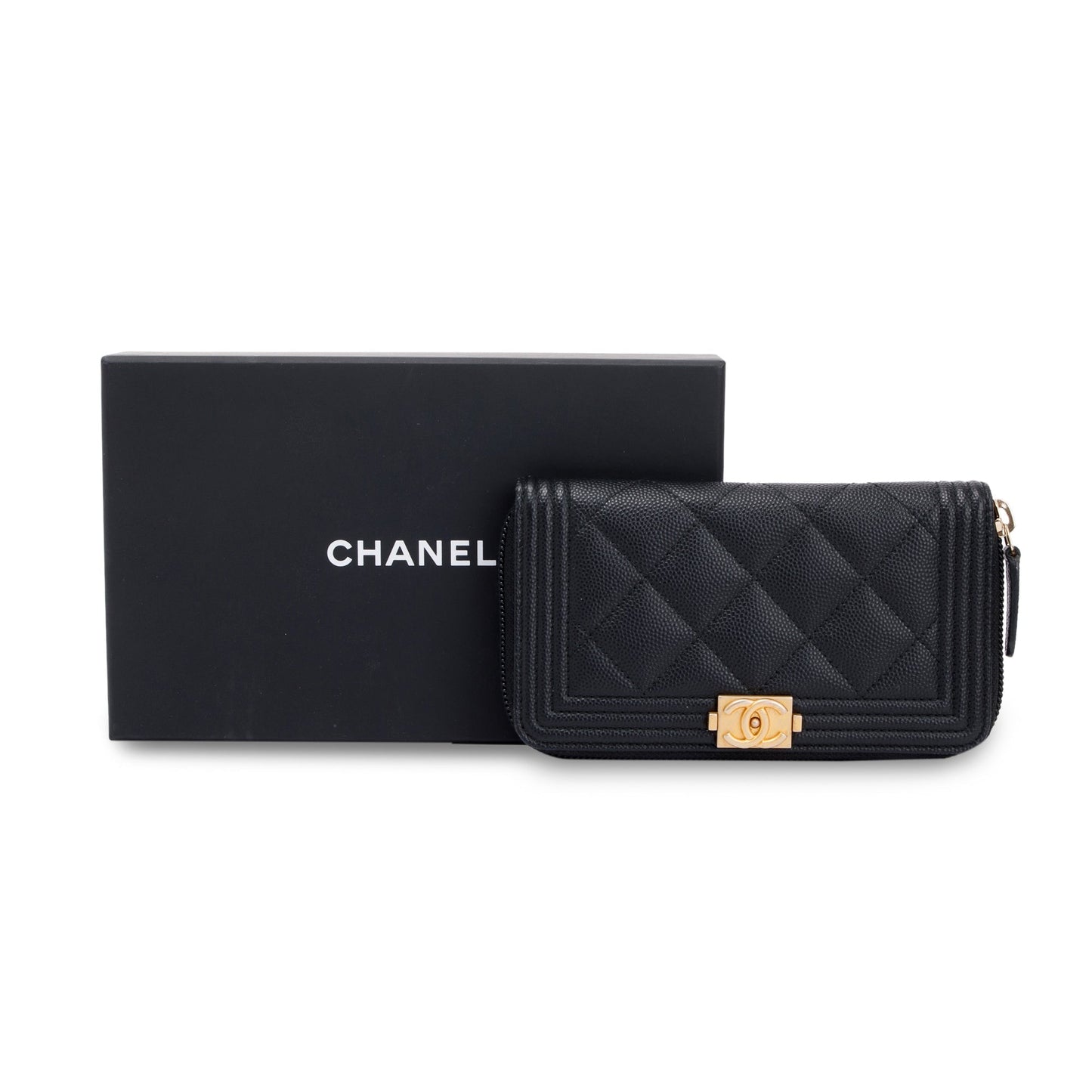 Chanel Small Boy Continental Wallet