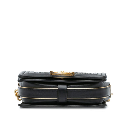 Chanel Small Braided Sheepskin Boy Flap (SHG-3XvapB)