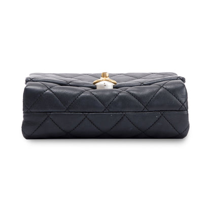 Chanel Small CC Pearl Accordion Flap Bag