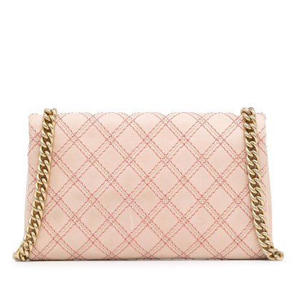 Chanel Small Calfskin Triple Stitched Flap (SHG-MqcPxP)