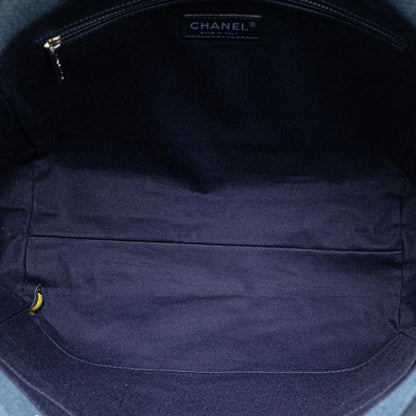 Chanel Small Canvas Deauville Tote