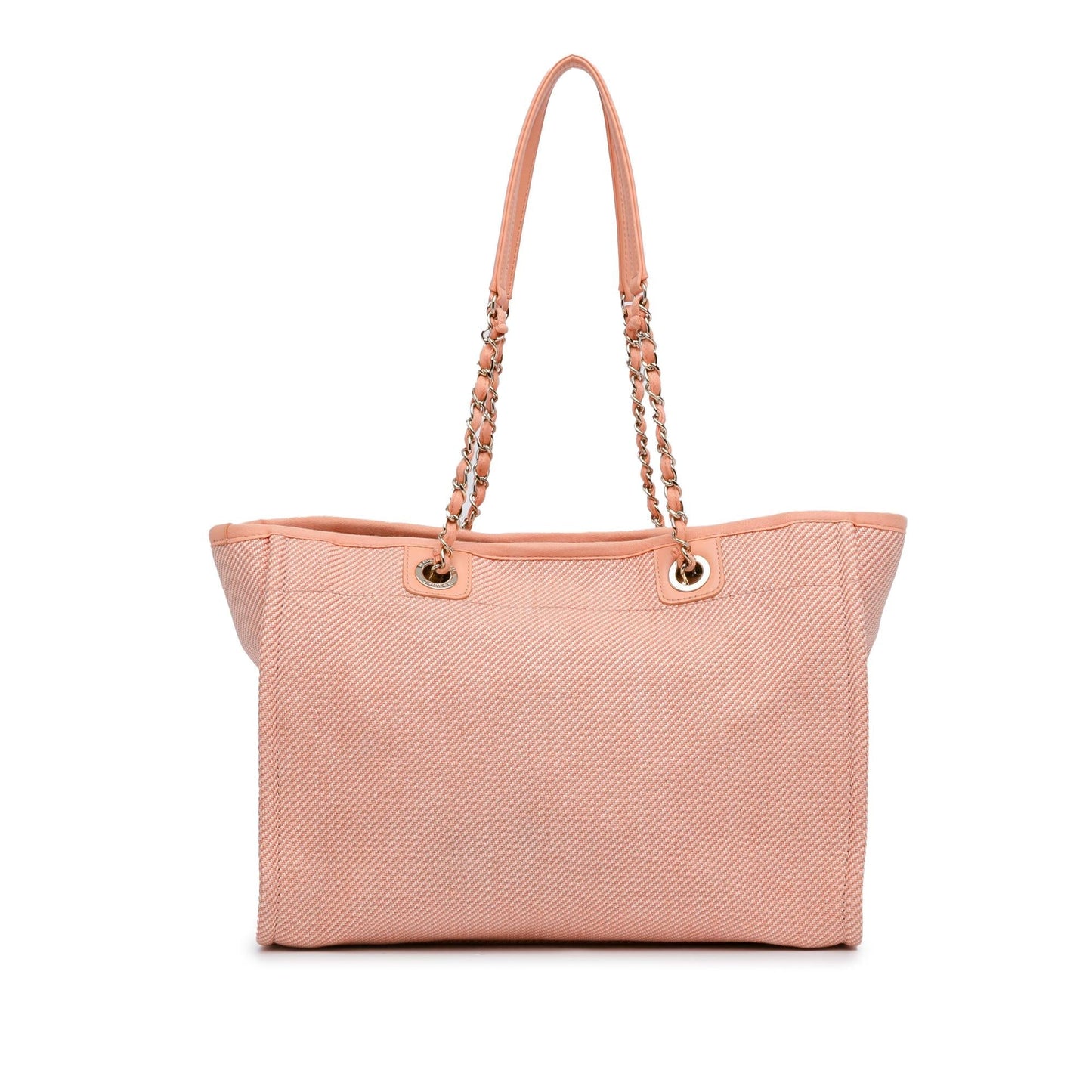 Chanel Small Canvas Deauville Tote (SHG-08huJ7)