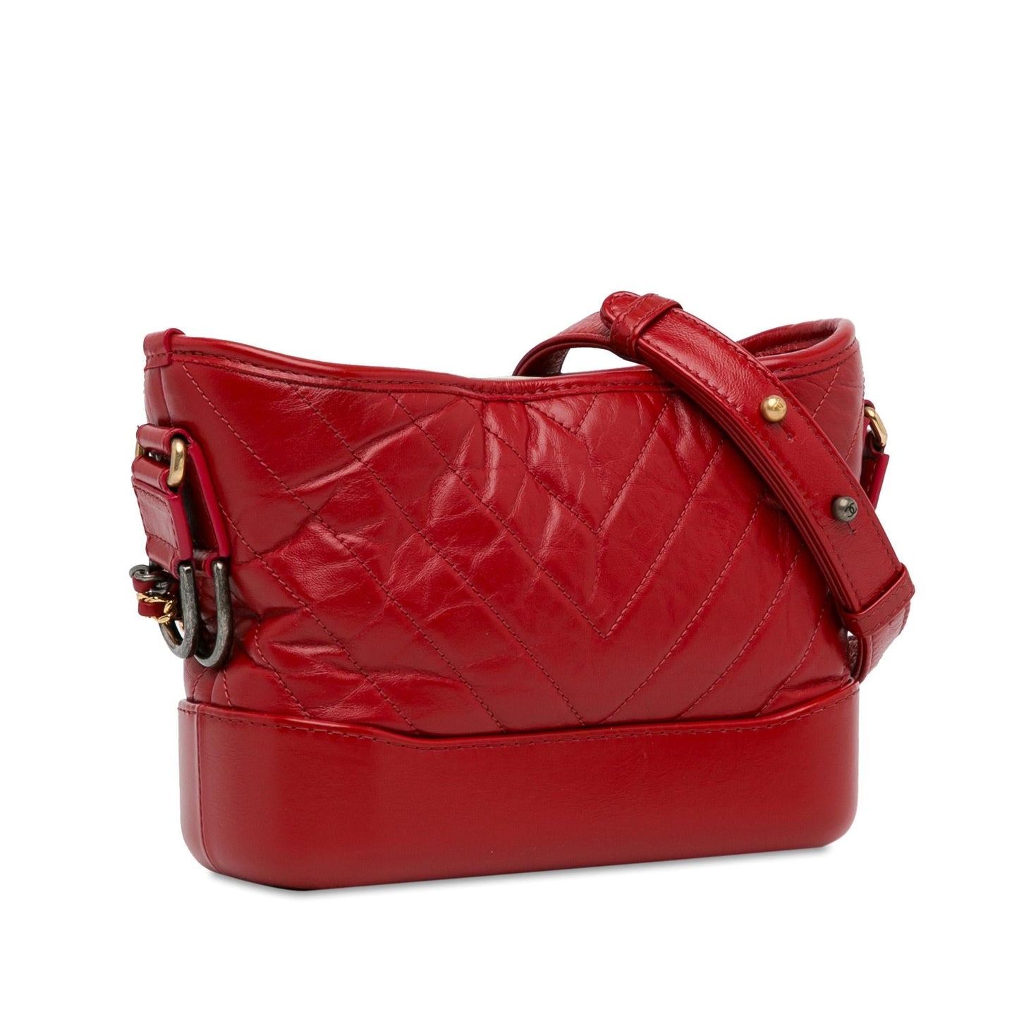 Chanel Small Chevron Lambskin Gabrielle Crossbody (SHG-oc1k9q)