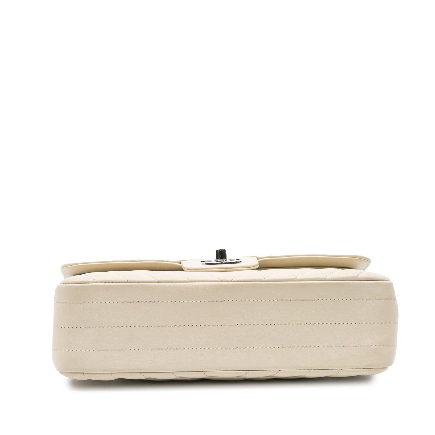 Chanel Small Classic Chevron Lambskin Double Flap
