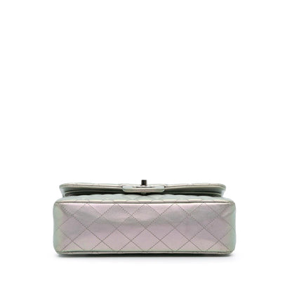 Chanel Small Classic Iridescent Lambskin Double Flap