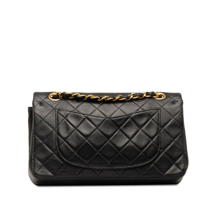 Chanel Small Classic Lambskin Double Flap (SHG-asIK7n)
