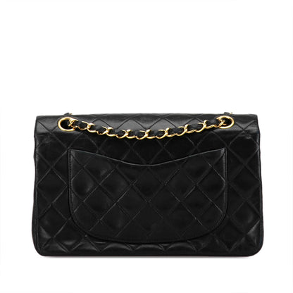 Chanel Small Classic Lambskin Double Flap (SHG-wzVZB4)