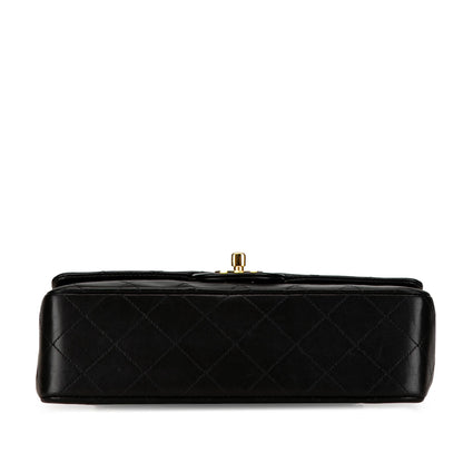 Chanel Small Classic Lambskin Double Flap (SHG-0Uyy0k)