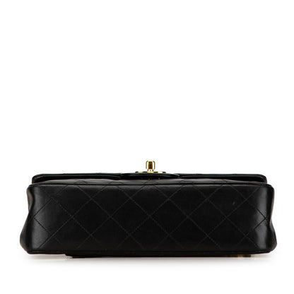 Chanel Small Classic Lambskin Double Flap (SHG-FgW8Qu)