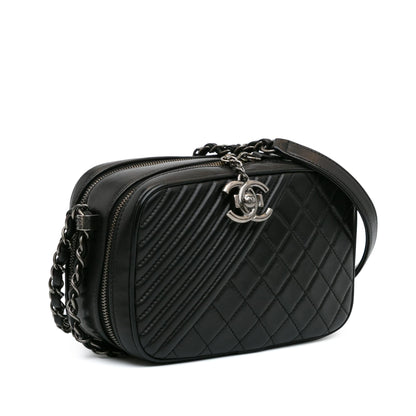 Chanel Small Coco Boy Camera Bag (SHG-sADuUZ)