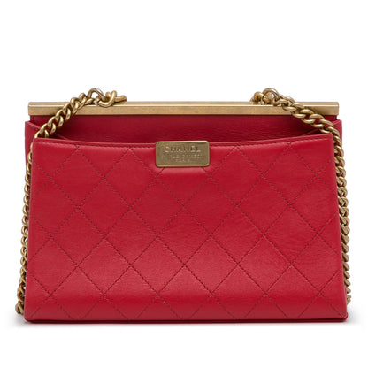 Chanel Small Coco Luxe Flap Satchel (SHG-1DtvPd)