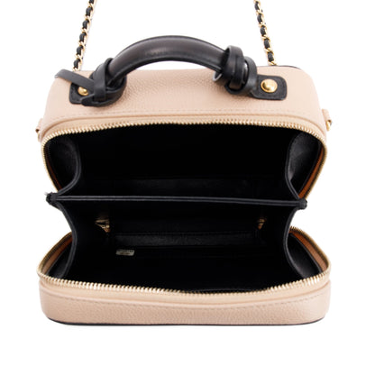 Chanel Small Filigree Vanity Case